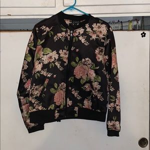 Rose , bomber jacket